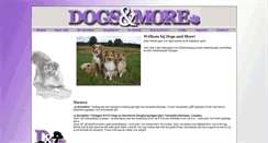 Desktop Screenshot of dogsandmore.info
