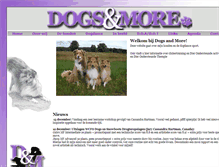 Tablet Screenshot of dogsandmore.info